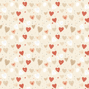 Pantoufles à velcro - Petit coeur